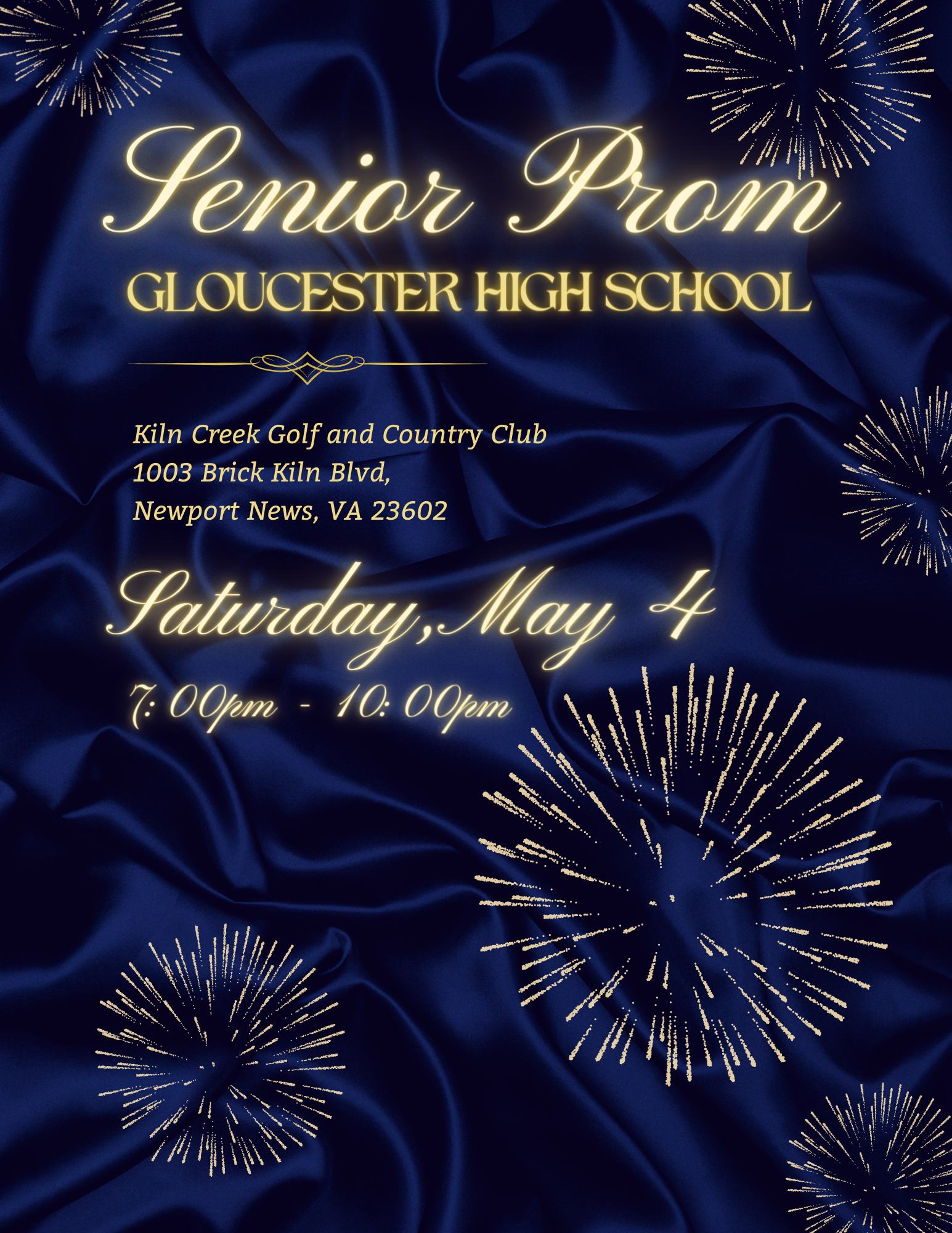 Senior Prom Details