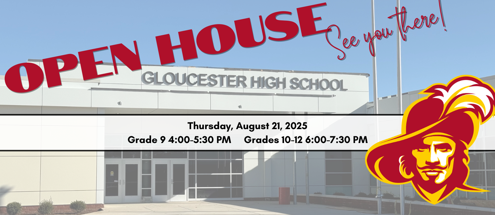 OPen House on Thursday, August 21st
