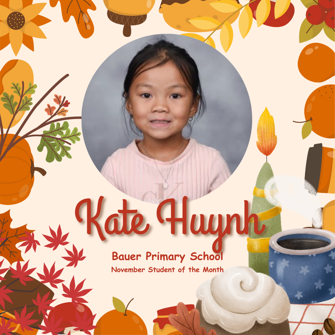 Kate Huynh Student of the Month