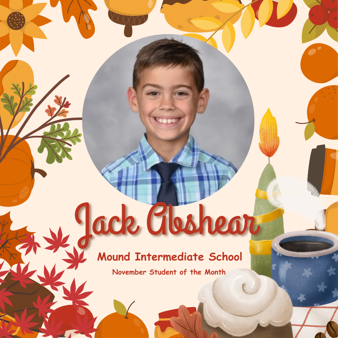 Jack Abshear Student of the Month