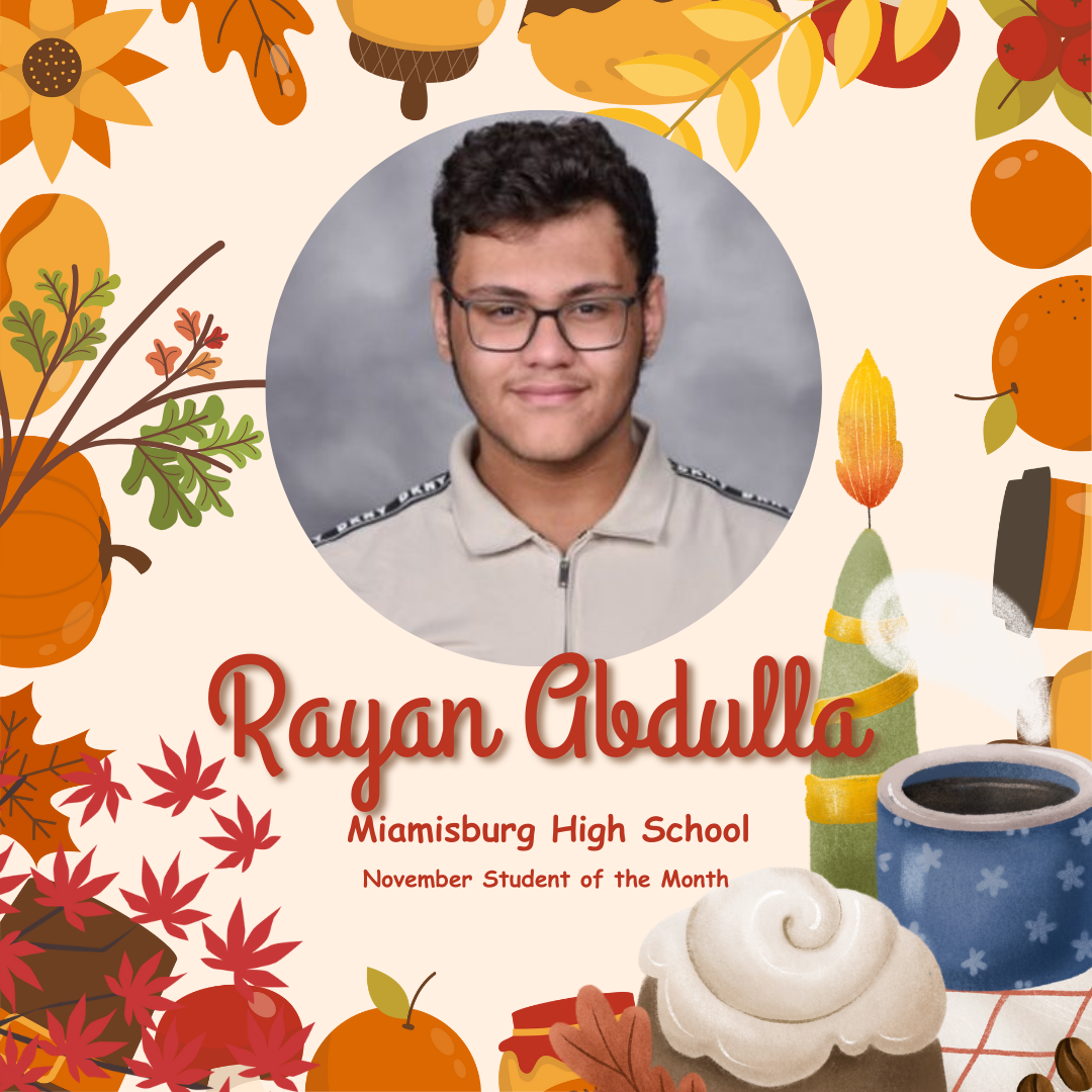 Rayan Abdulla Student of the Month