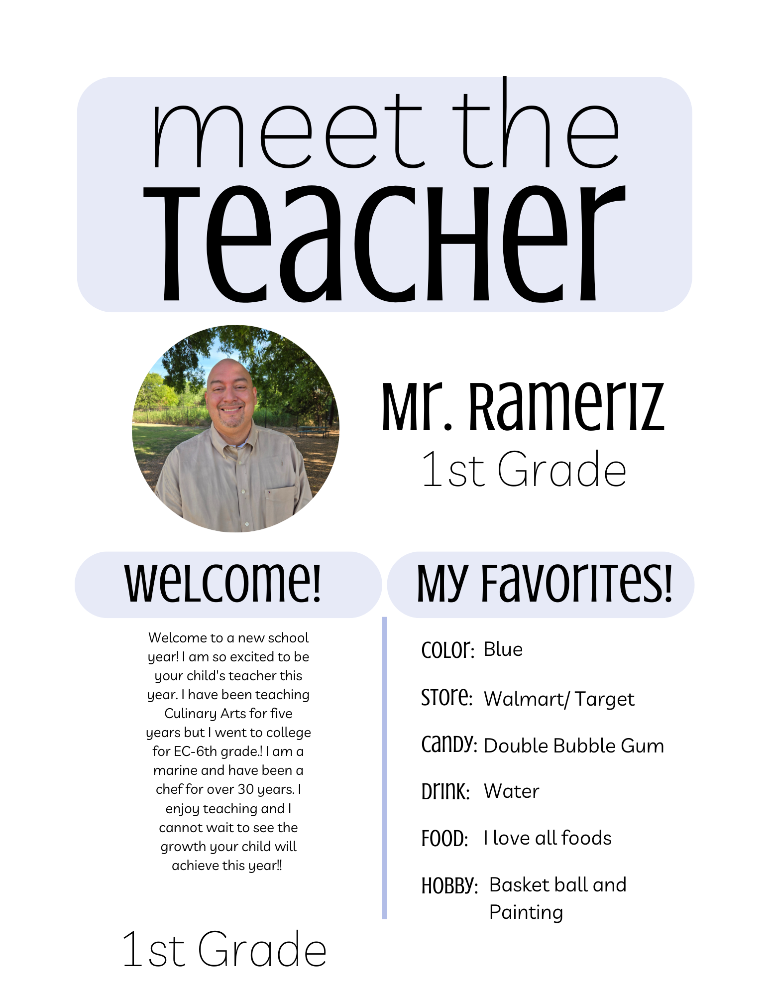 Meet the teacher