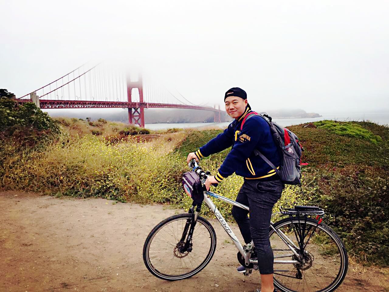 Biking at San Francisco