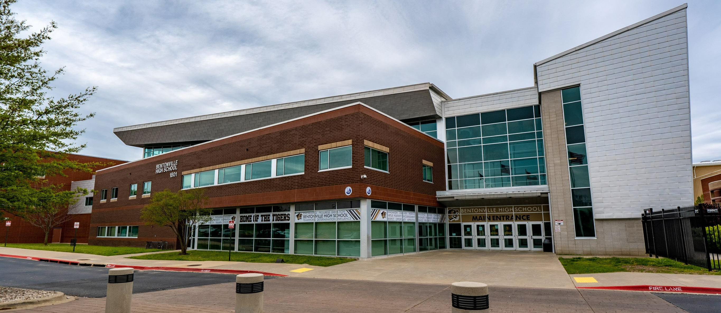 Bentonville High School Panorama