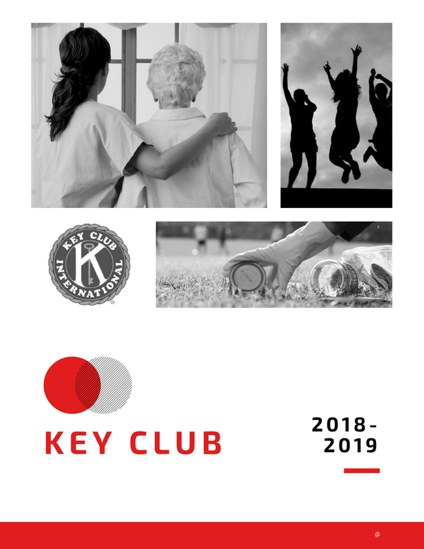 key club 2018-2019 graphic