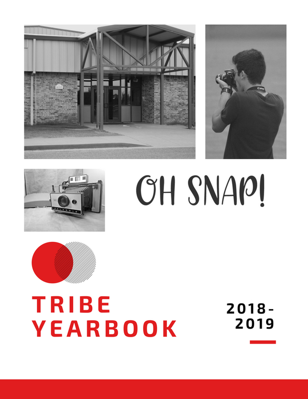 tribe yearbook 2018-2019 graphic
