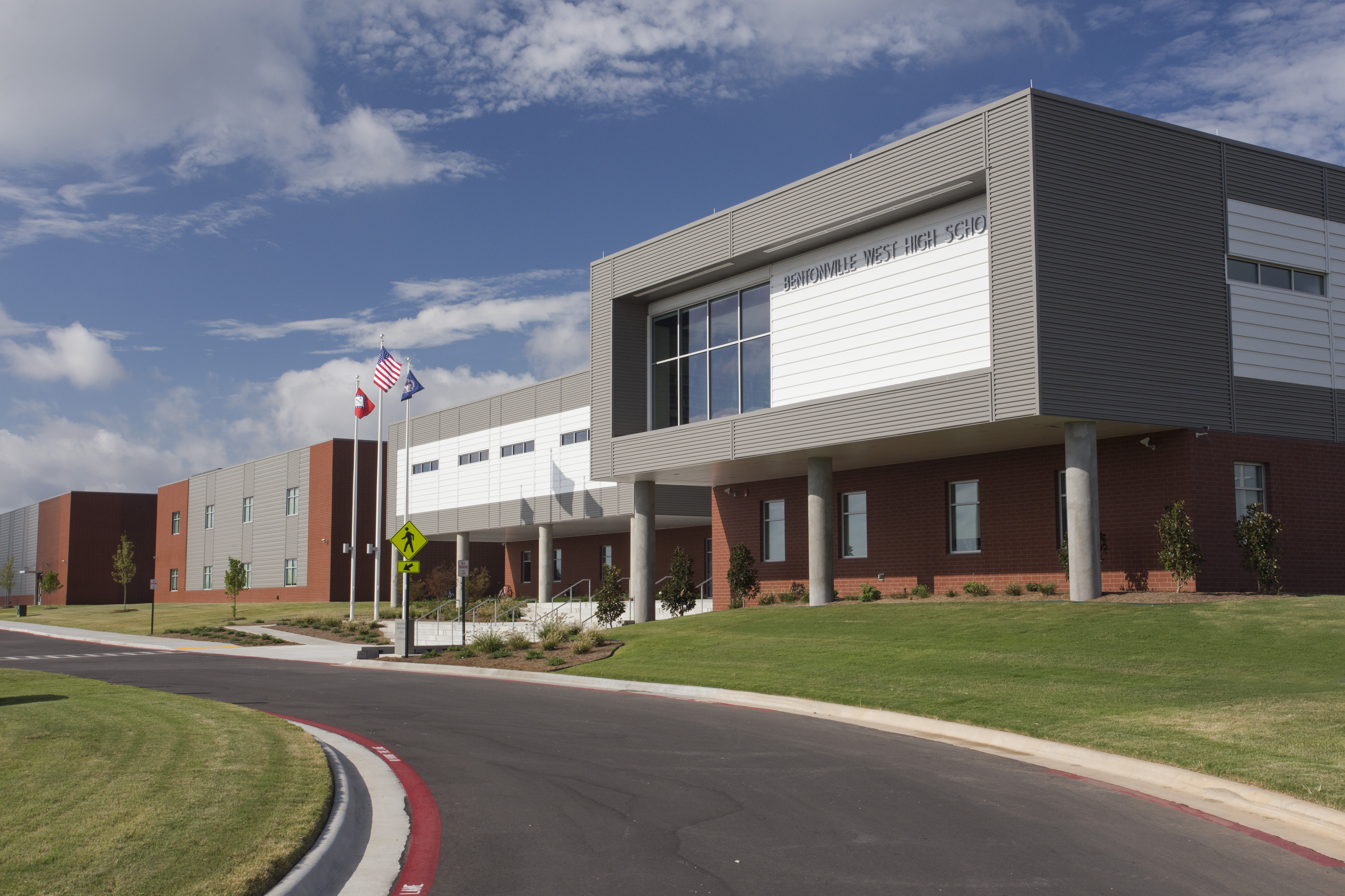 Bentonville West High School Building