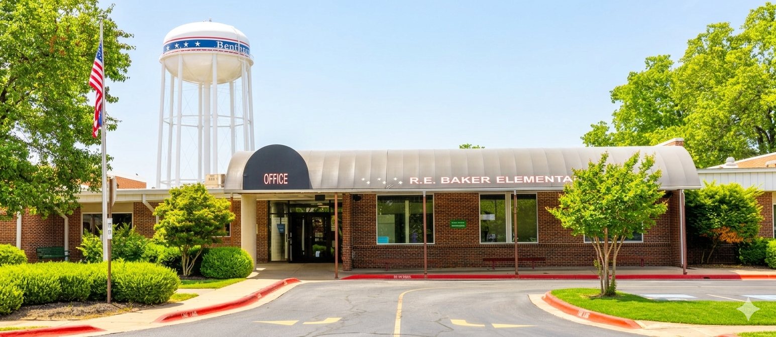 R. E. Baker Elementary School panorama