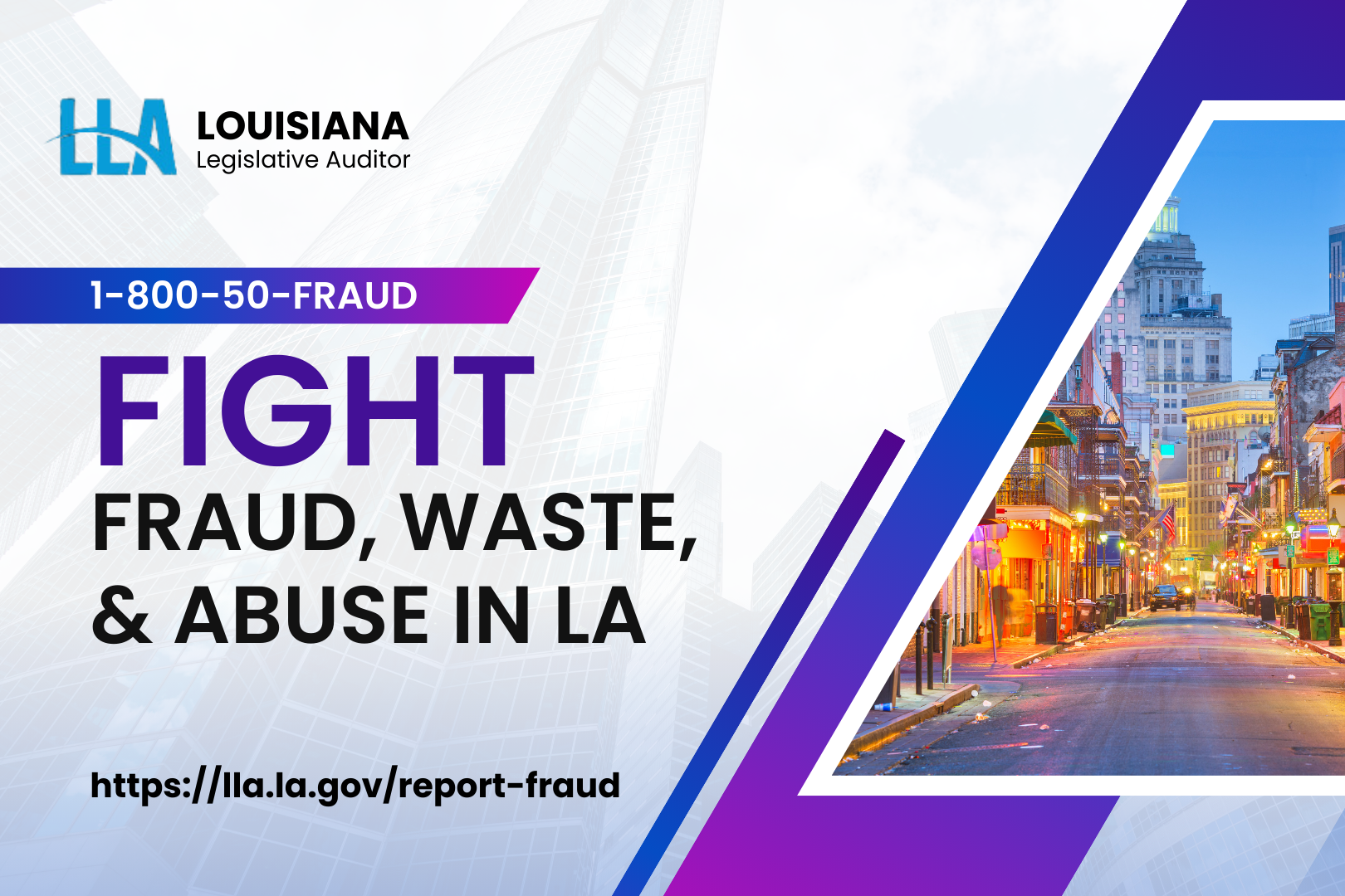 Report Fraud, Waste, & Abuse