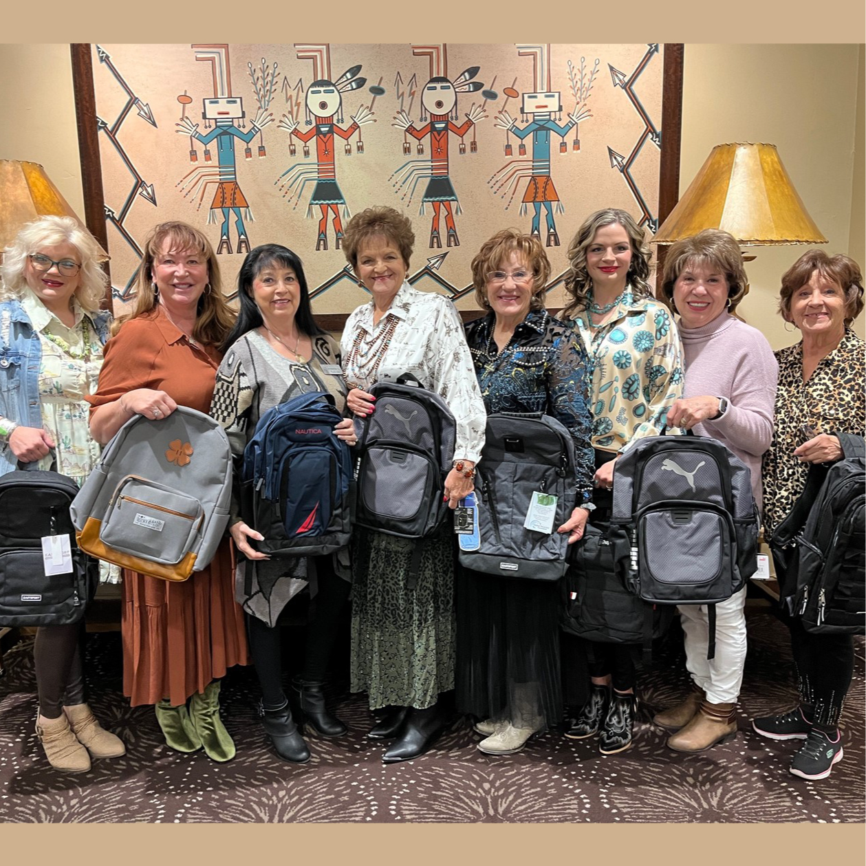 Las Amigas Backpack Donation