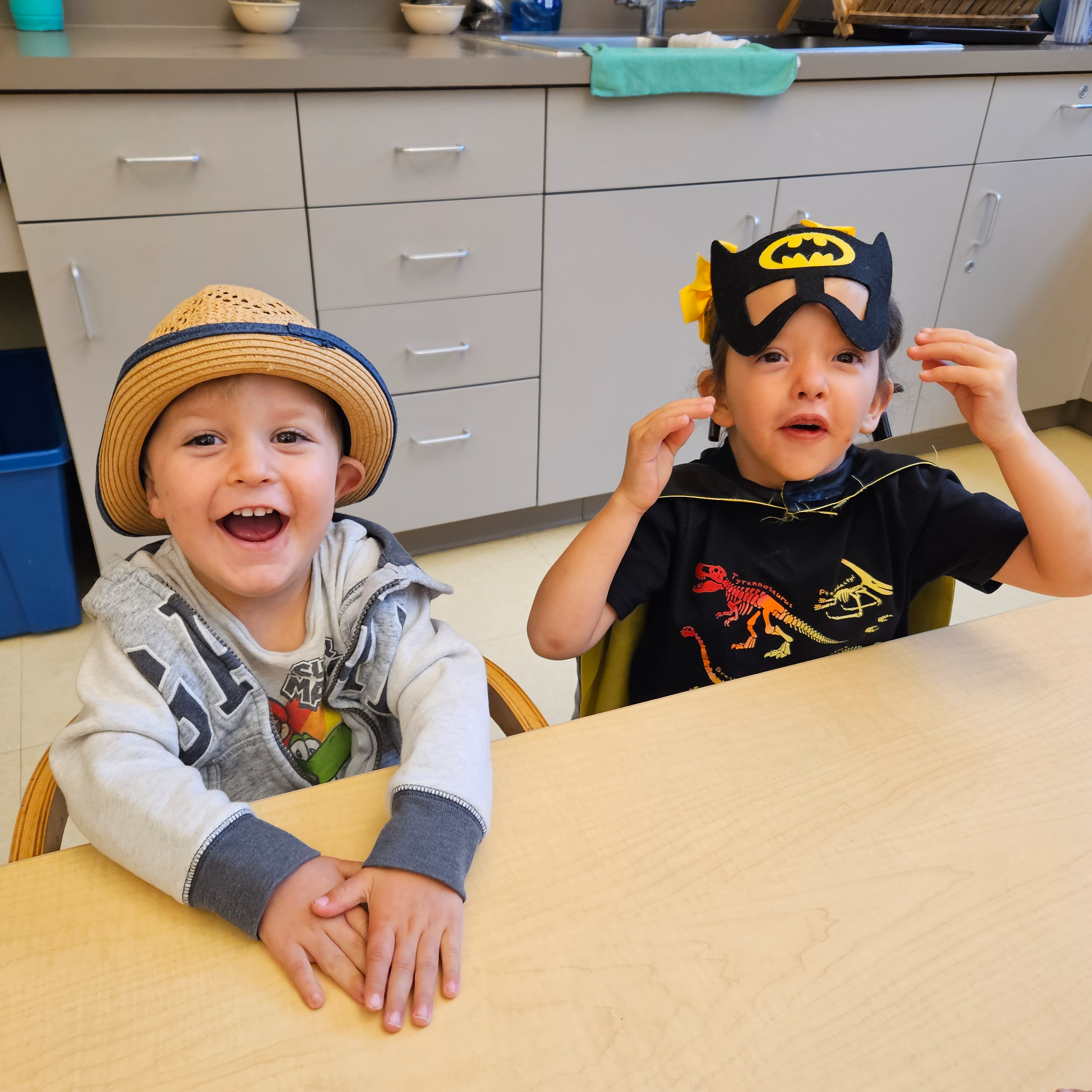 A boy and girl student from the ECE department