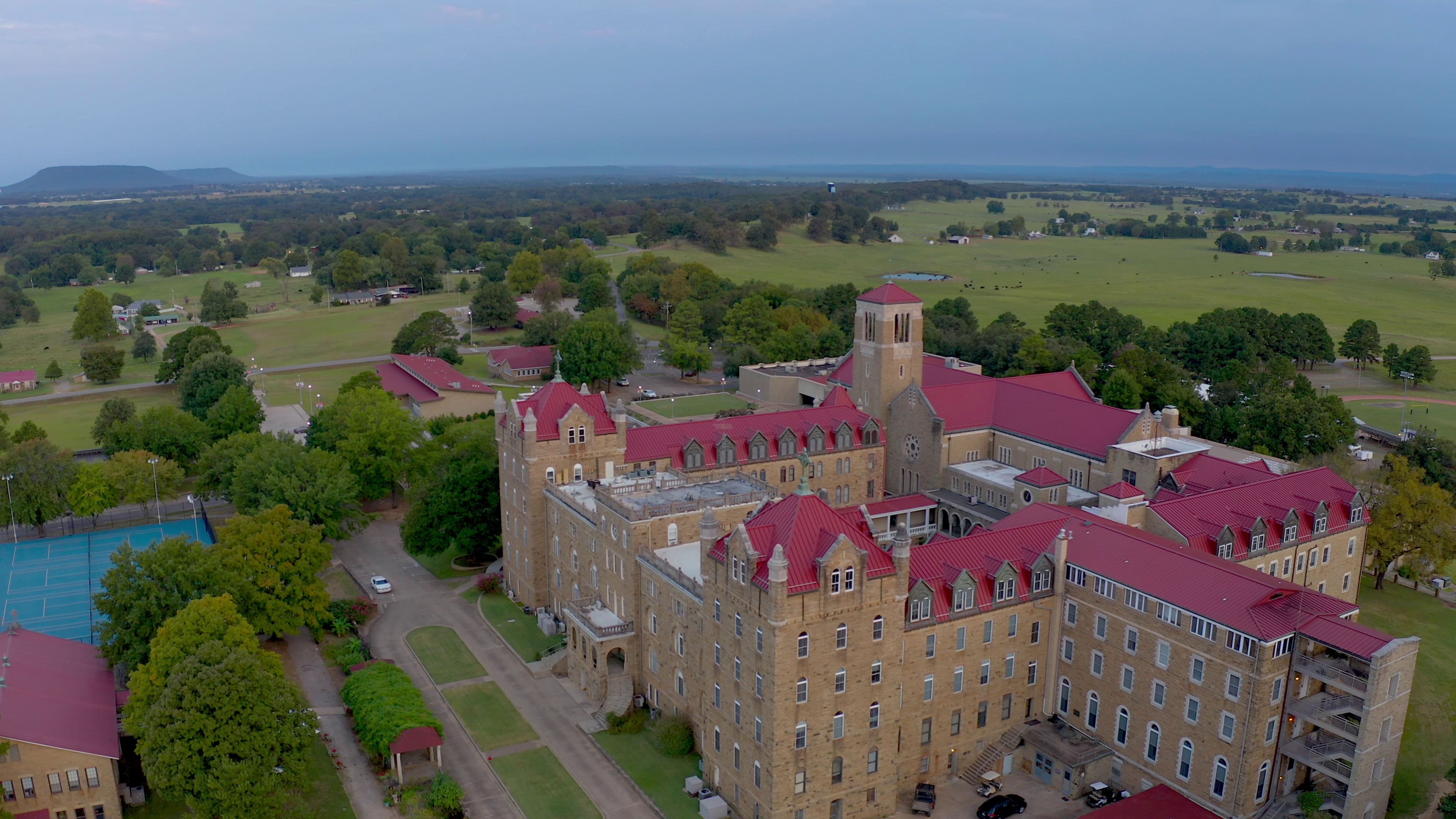 Arial View of Subiaco Academy