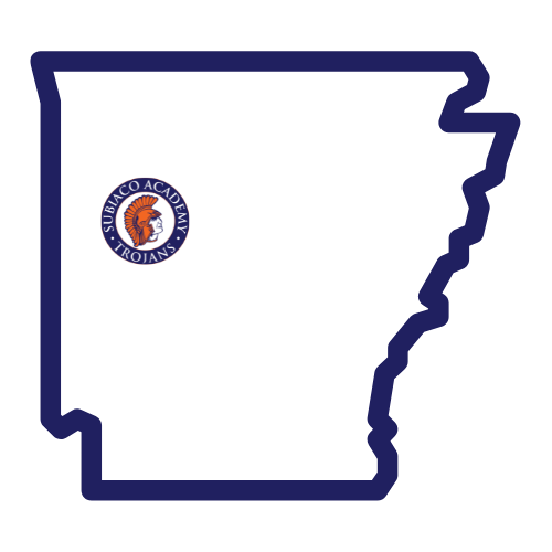 Arkansas map