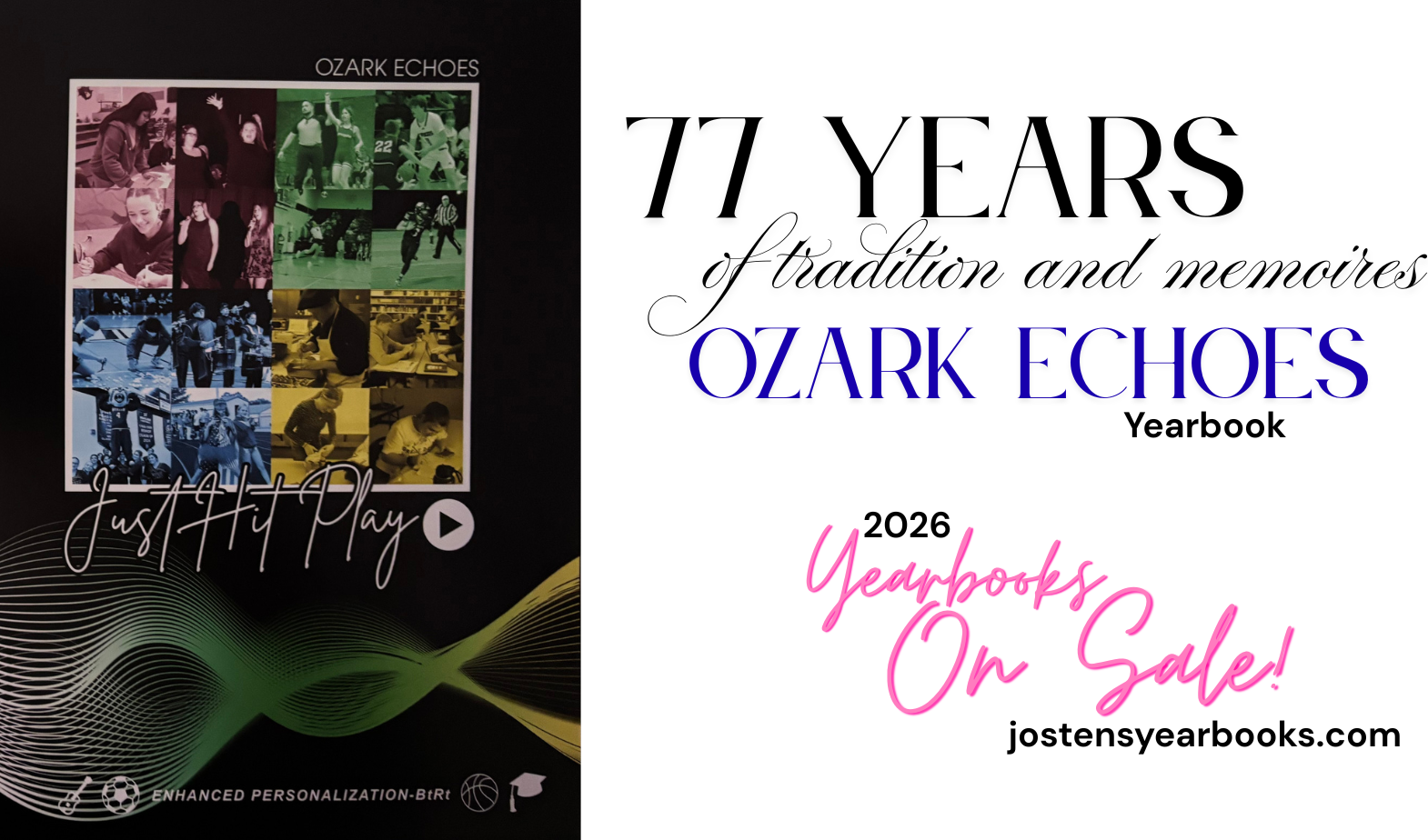 ozark echoes yearbooks on sale 2026