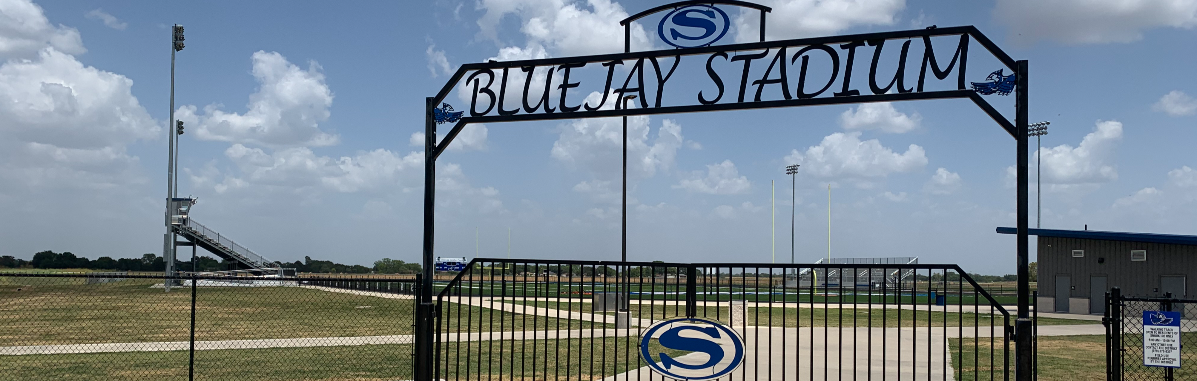 Bluejay stadium entrance