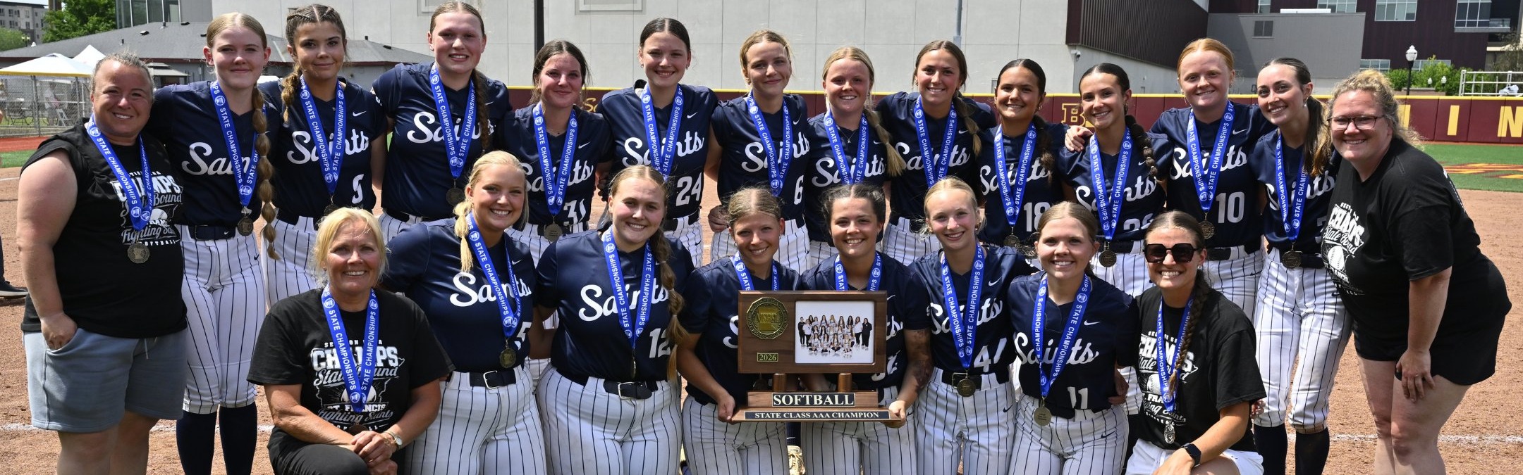softball graphic after winning state championship