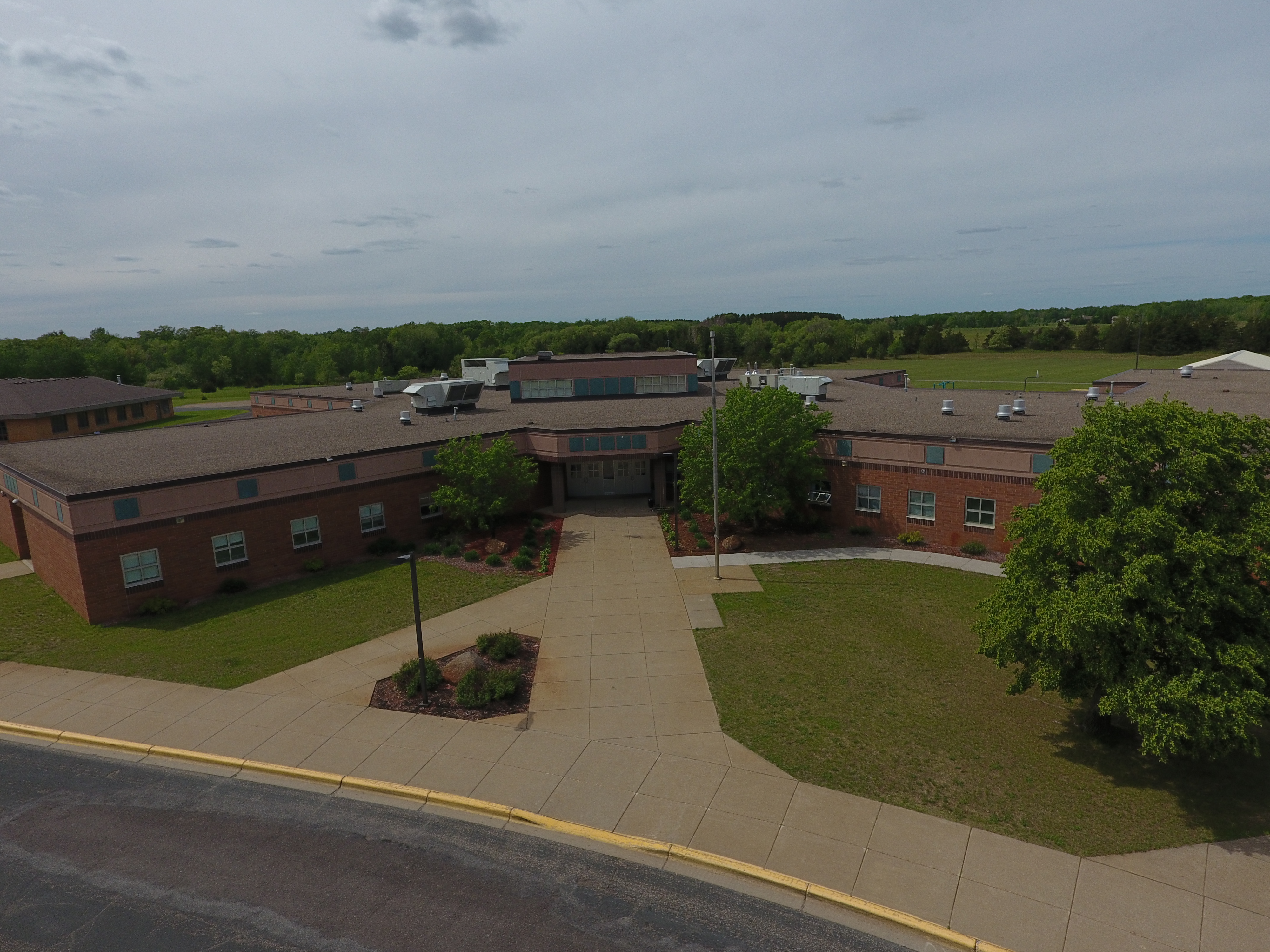 Image: Ariel Shot of the St. Francis Learning Center