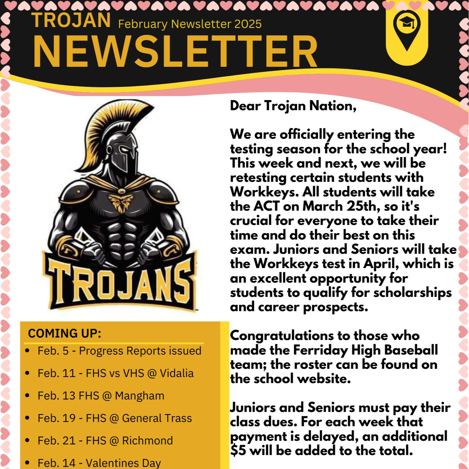 February Newsletter