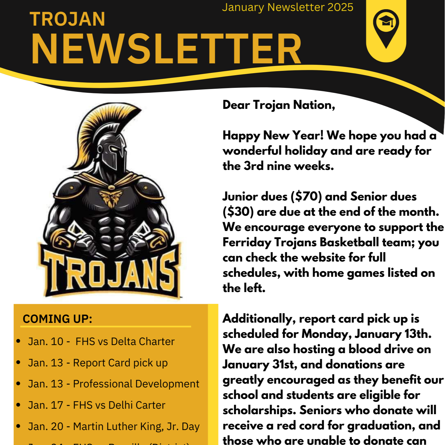 January Newsletter