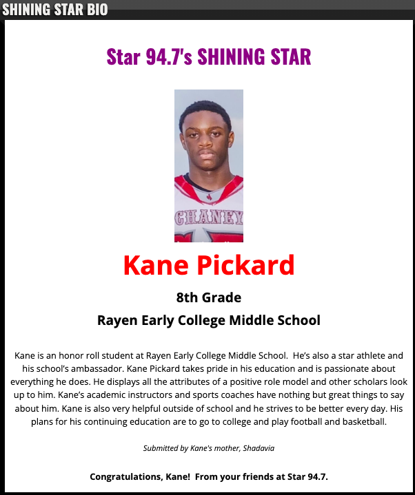 94.7 Star-Kane