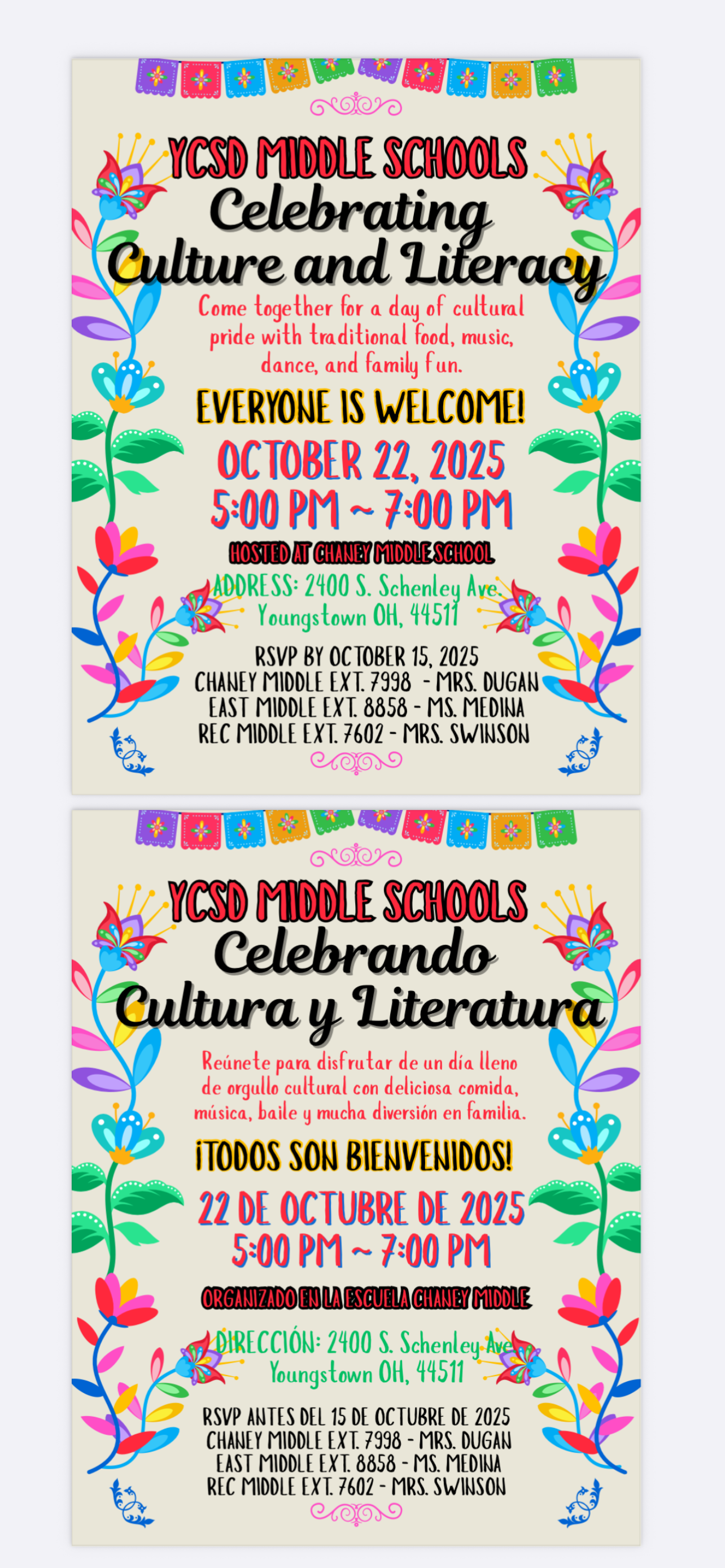 Culture and Literacy Celebration