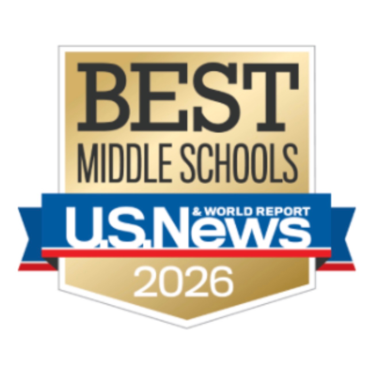 US News Badge Best Middle Schools