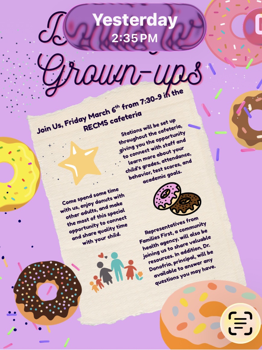 Donuts  with Grown-ups
