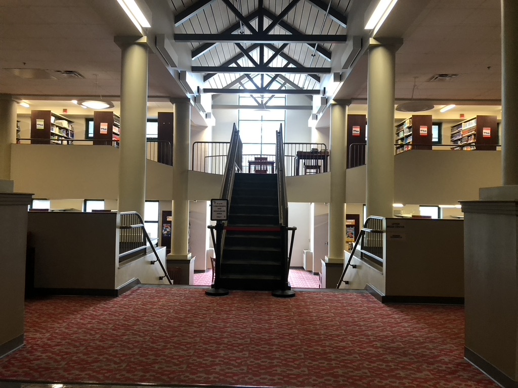 CHS library entrance
