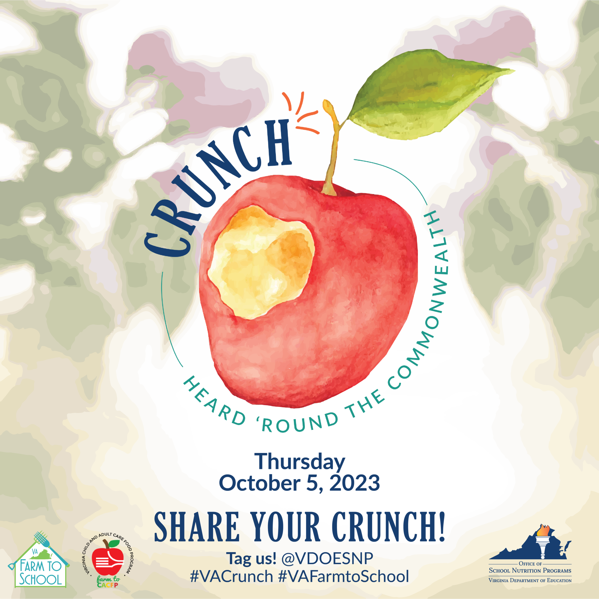 Crunch Heard Around the Commonwealth Apple Logo