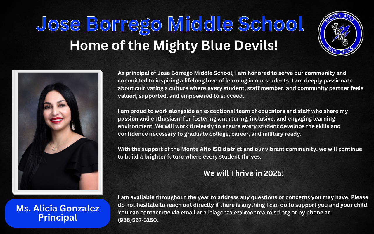 principals message