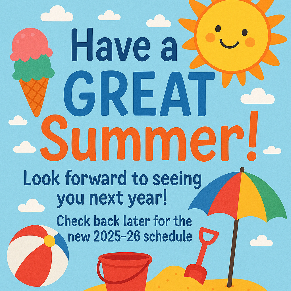 Have a happy summer!