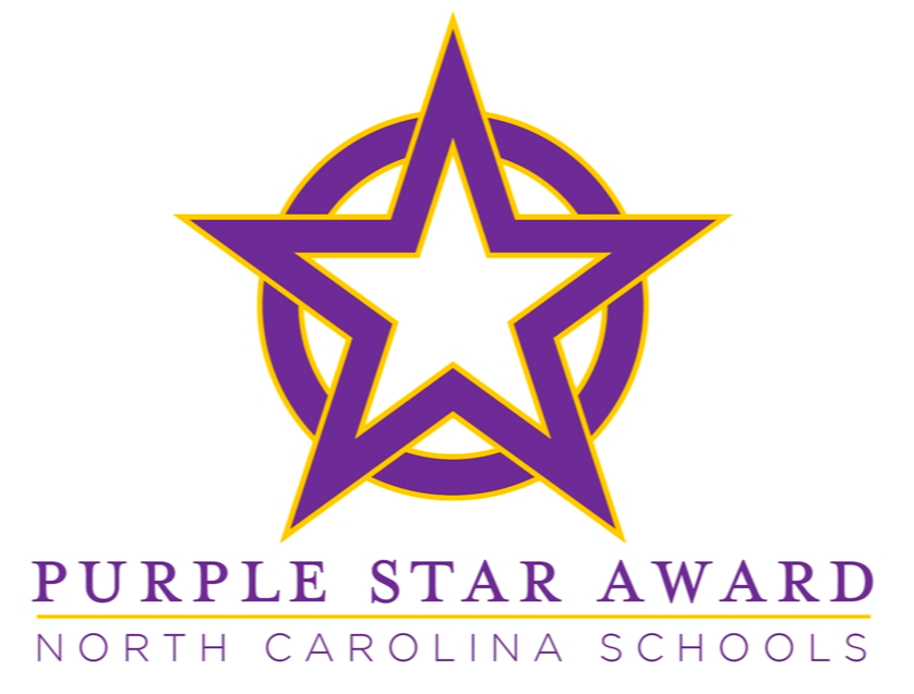 purple star award nc schools