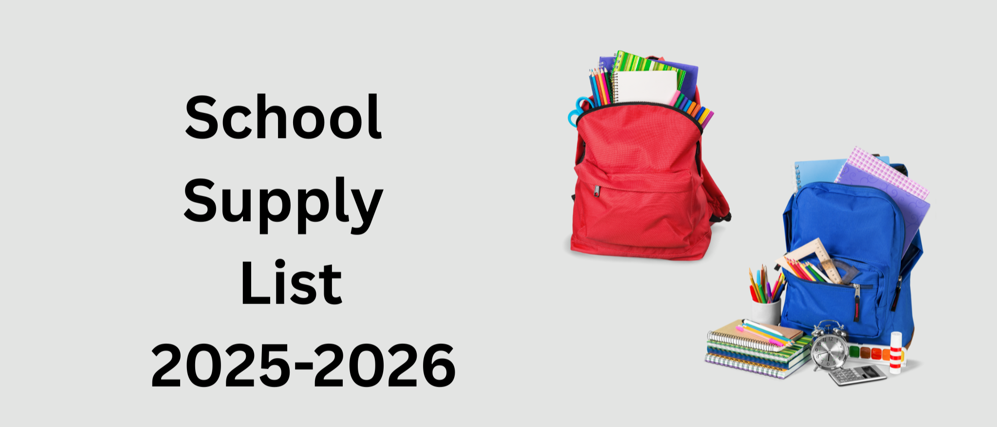 supply list