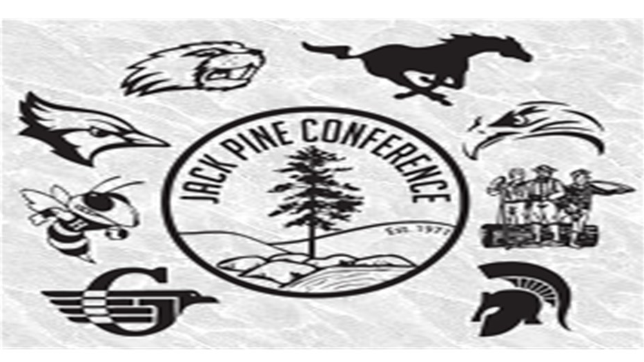 Jack pine conference school mascots and logos