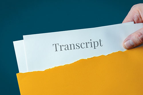 Transcript Request