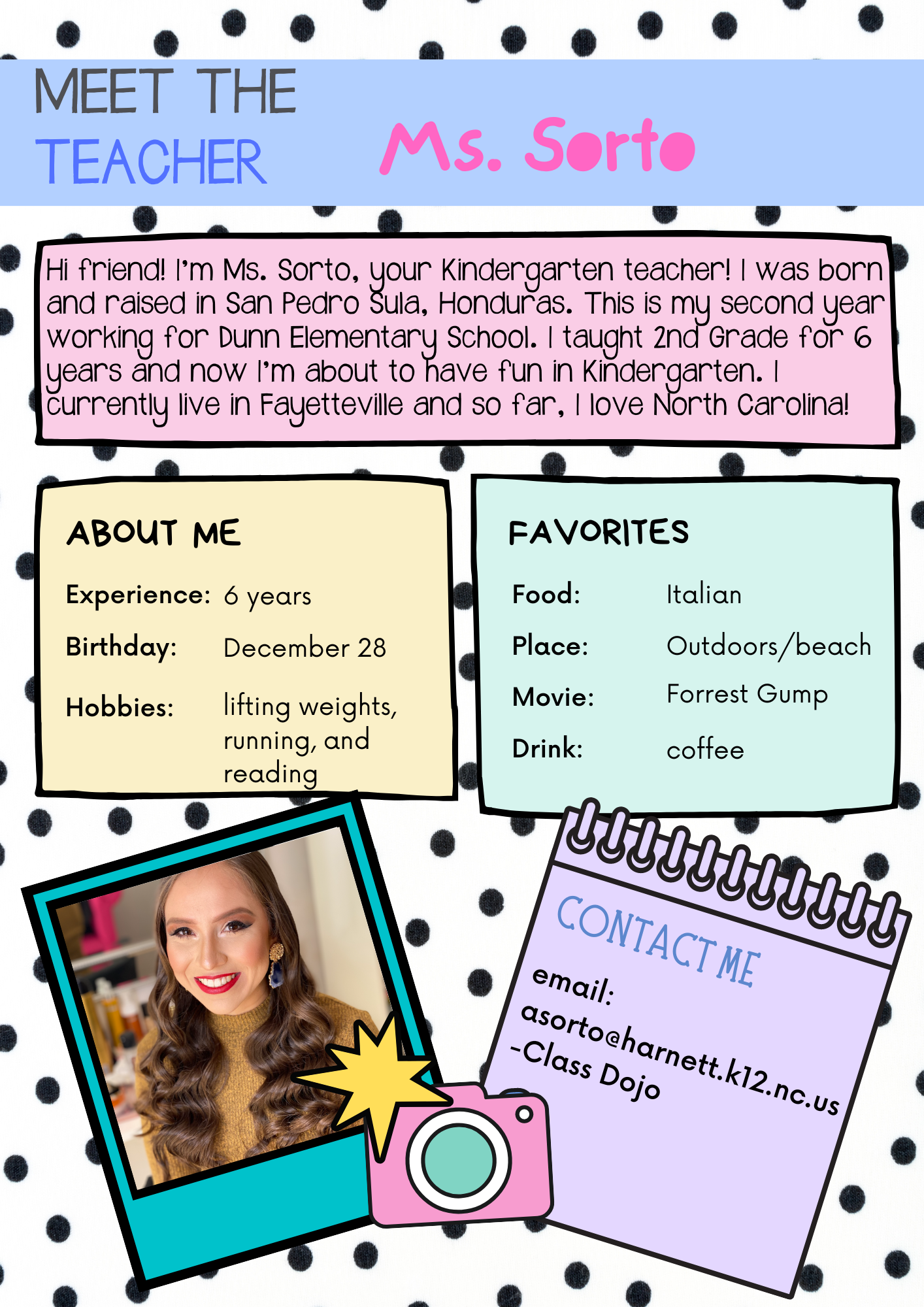 Meet Ms. Sorto