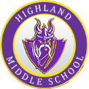 Highland Middle School logo