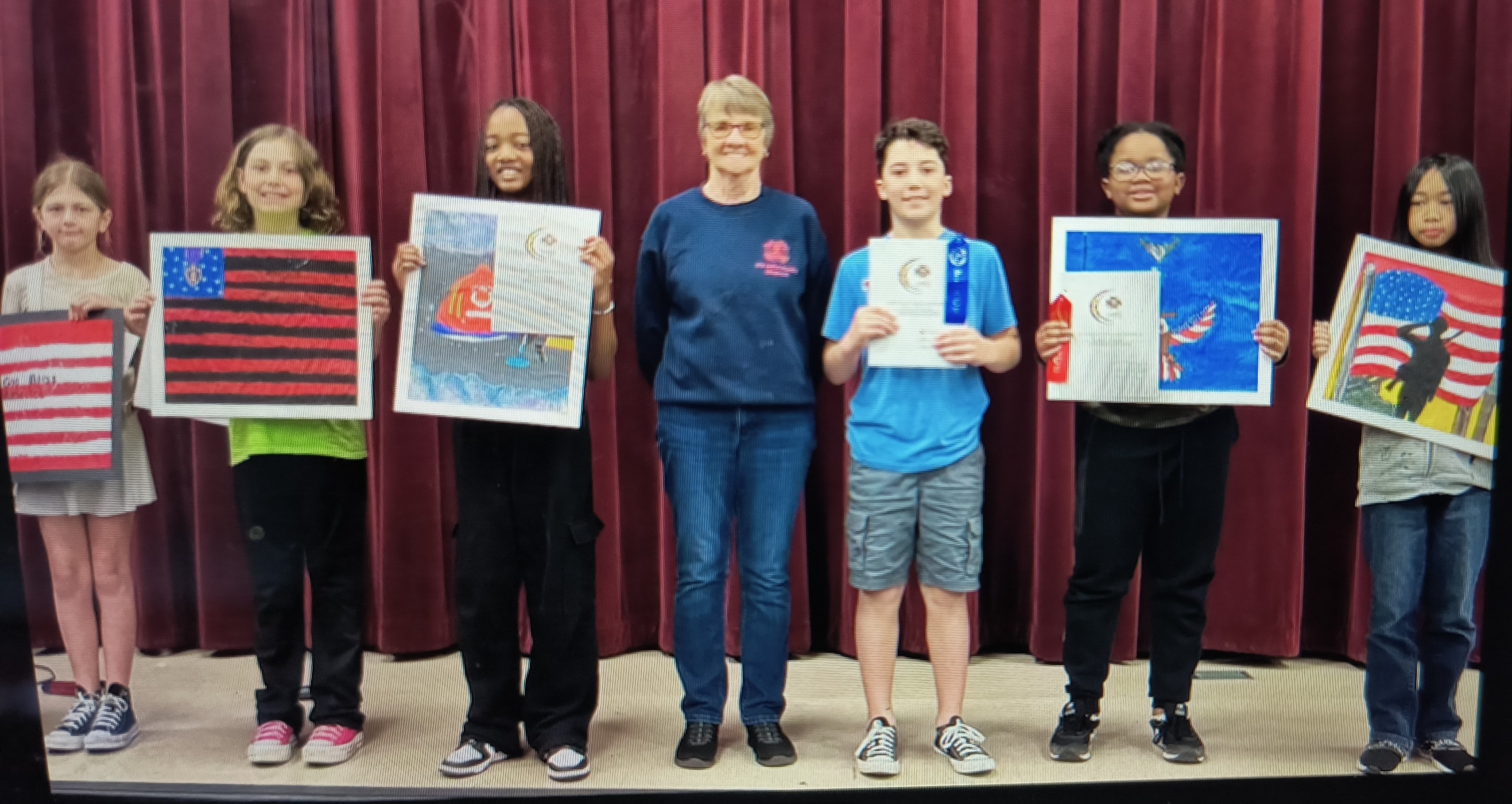 A group of outstanding 5th graders. 