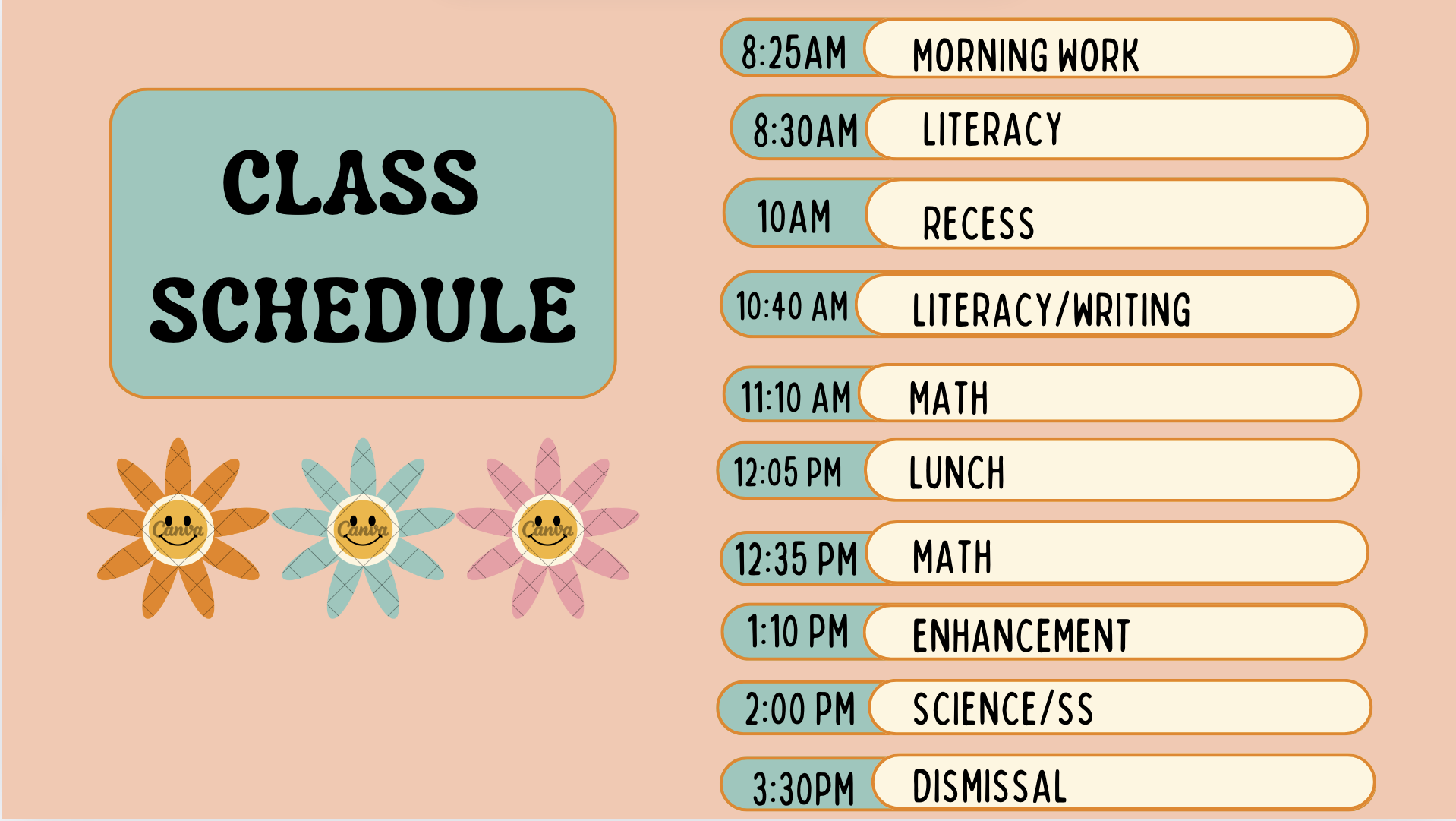 Daily Schedule