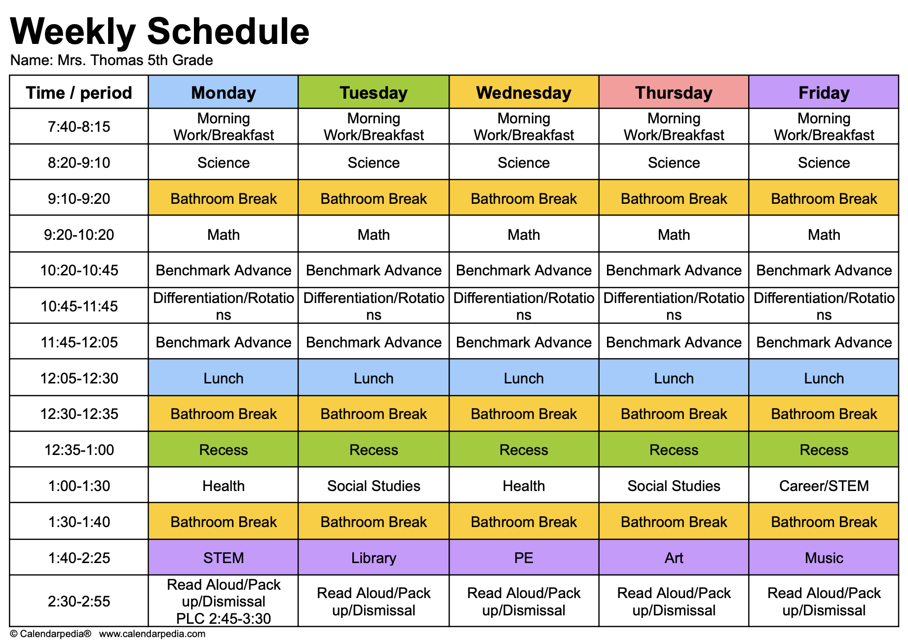 ttschedule