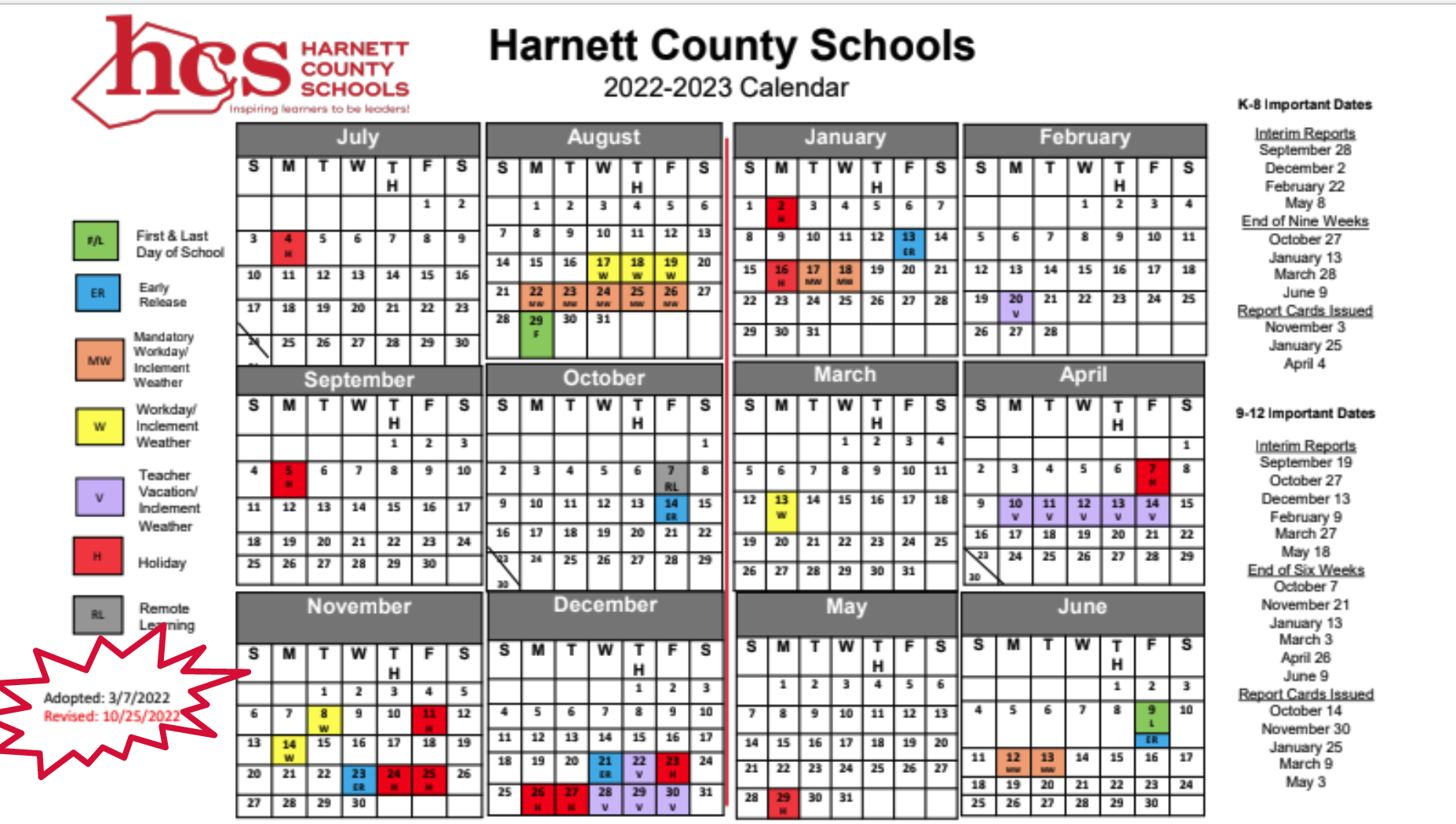Schedules | Triton High School