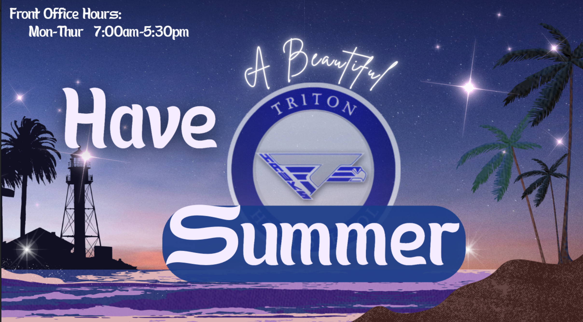 Have a great summer!