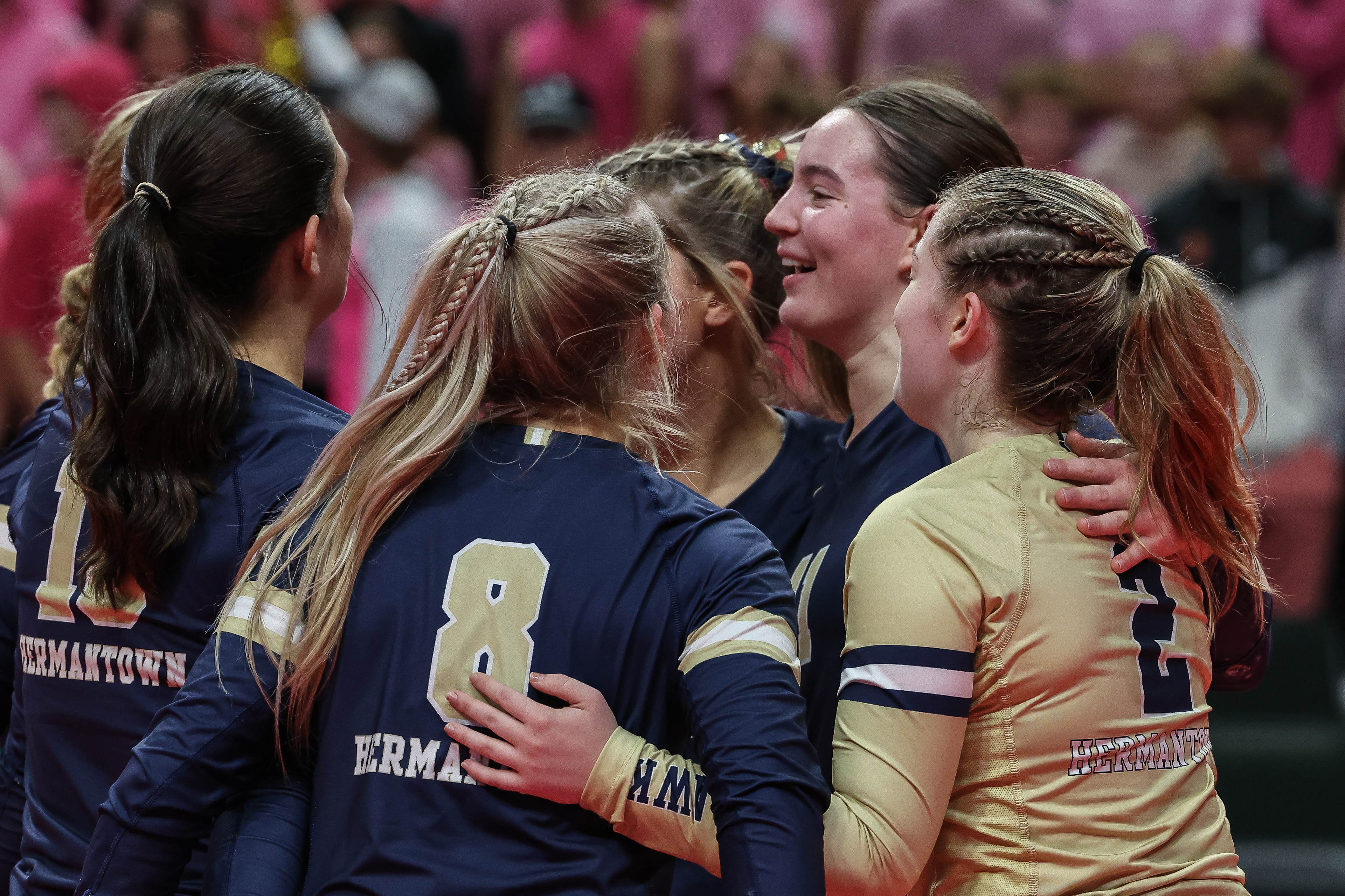 Hermantown Volleyball vs. Delano MSHSL Quarterfinals