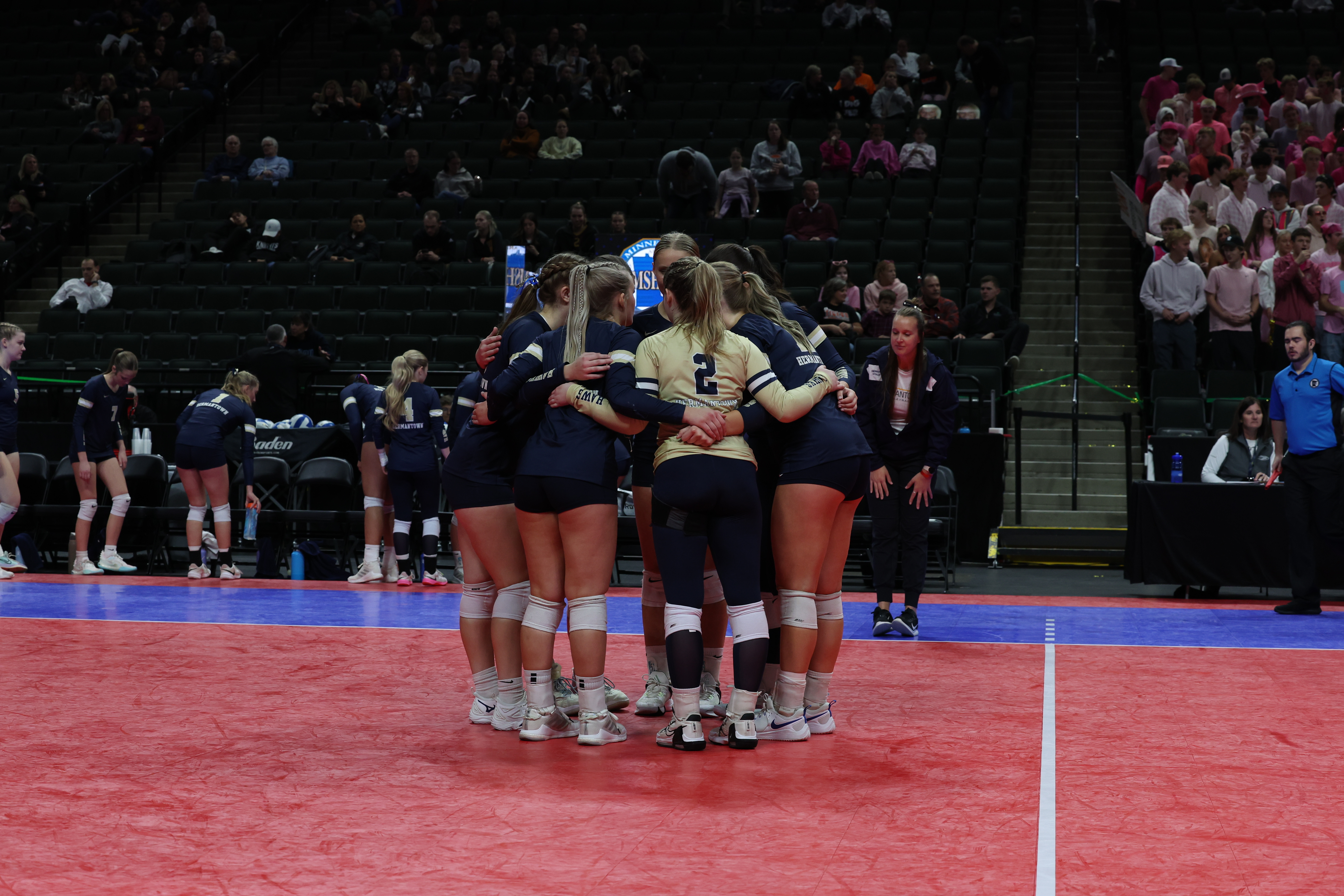 Hermantown Volleyball vs. Delano MSHSL Quarterfinals