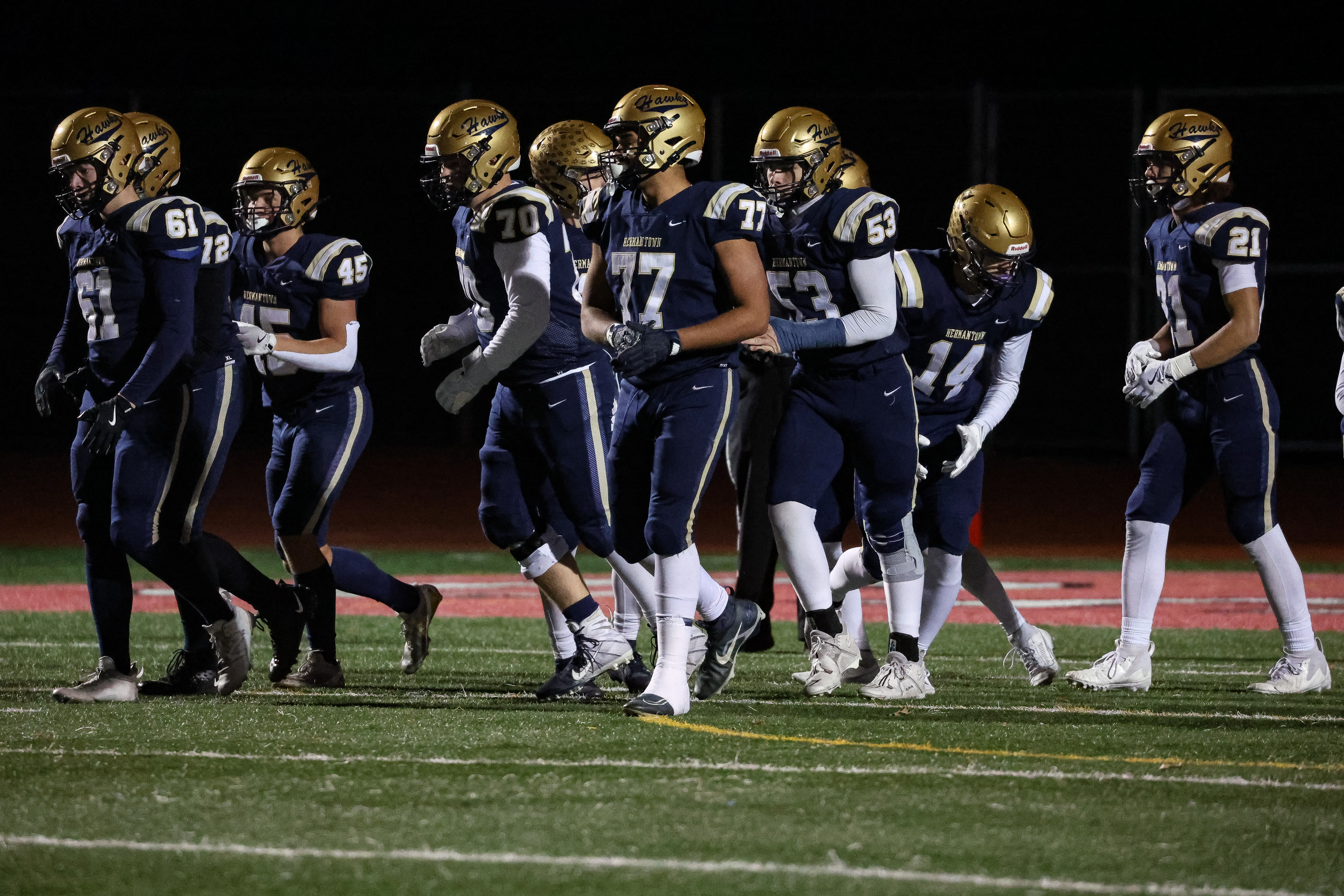 Hermantown football vs. Orono