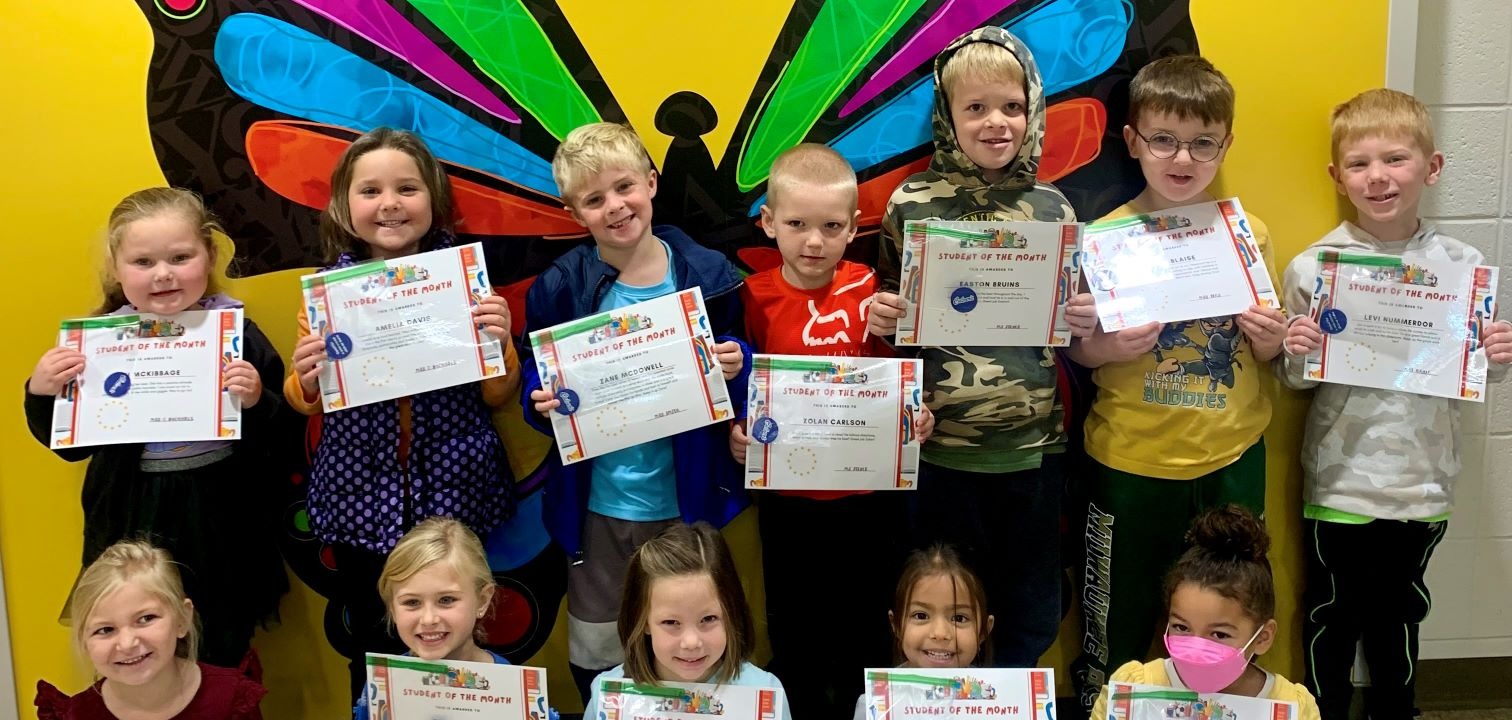 MVP students of the month