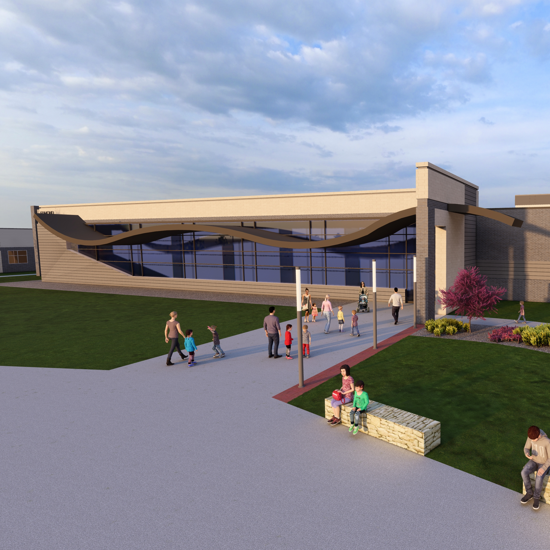 new Edmond elementary school rendering