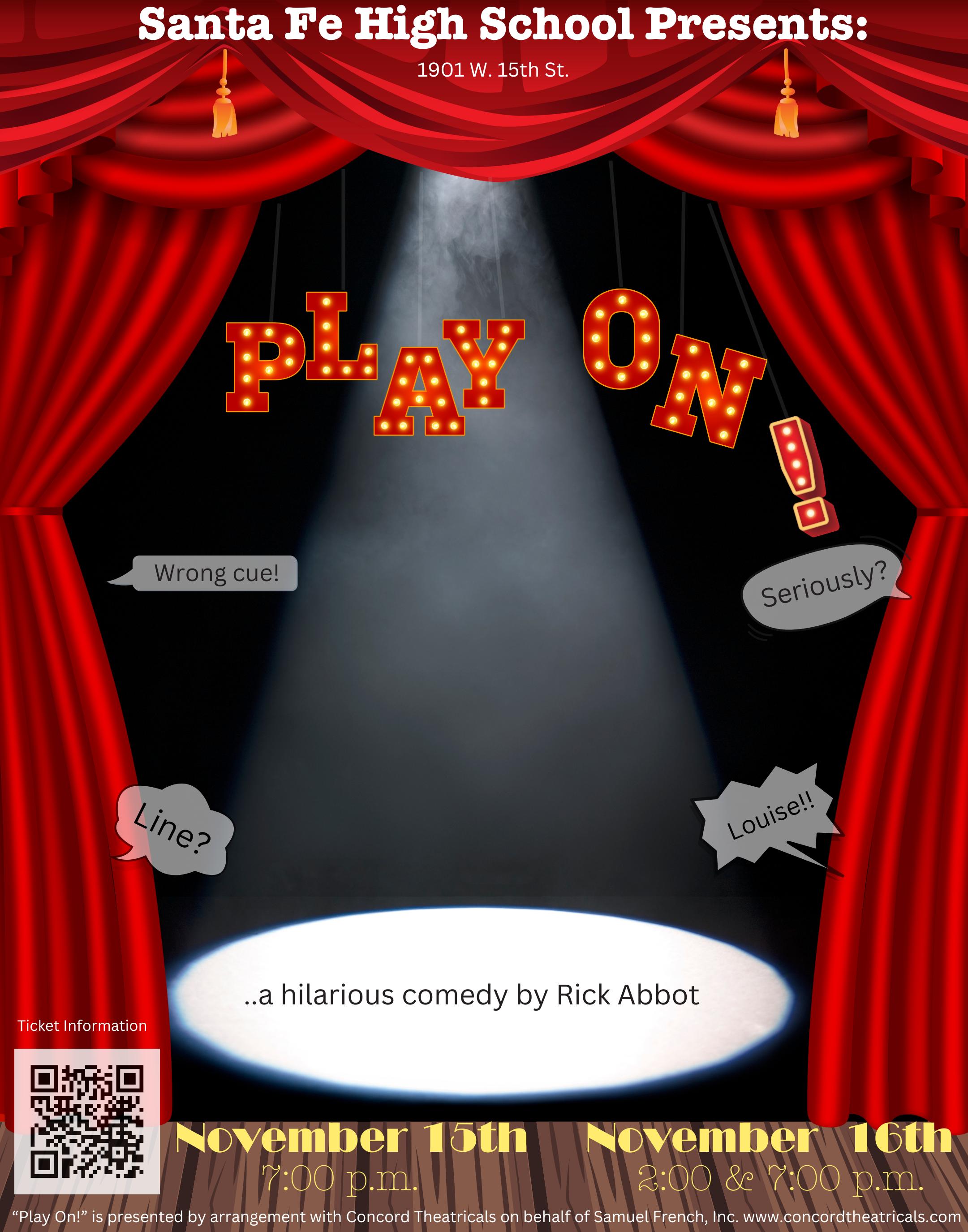 Edmond Santa Fe Fall Theatre Production - "Play On" 