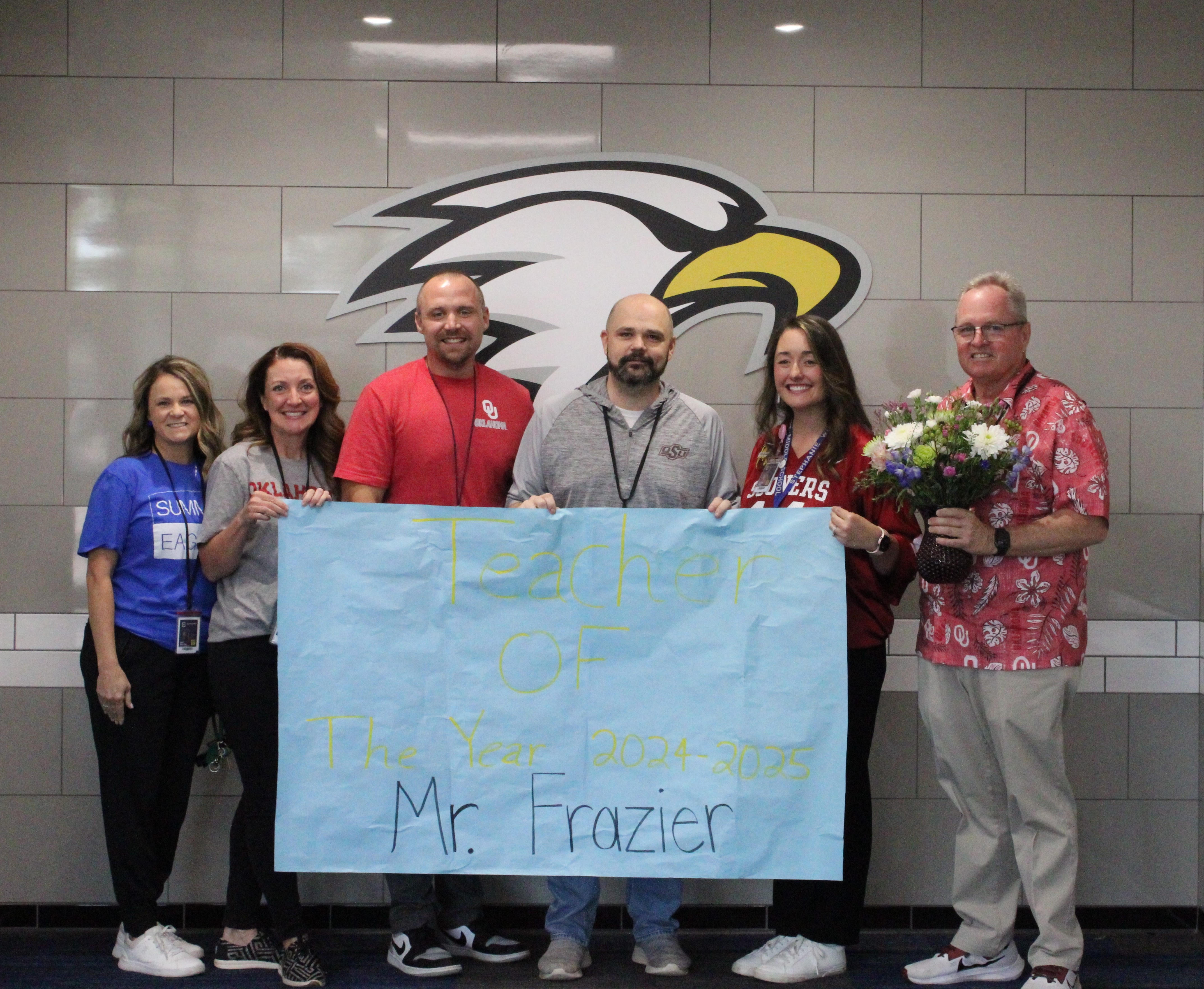 Jonathan Frazier, Summit Middle School Teacher of the Year, 6th Grade Math