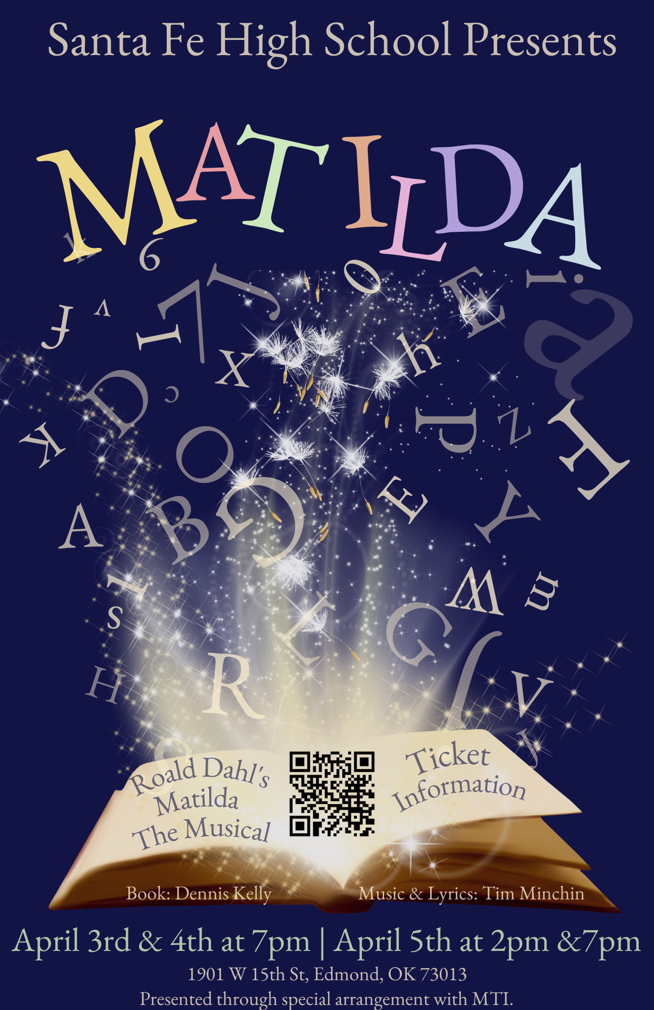 Santa Fe Theatre Arts Present Matilda The Musical